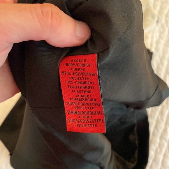 JS Collection Black and White Semi Formal Dress. - Picture 7 of 7